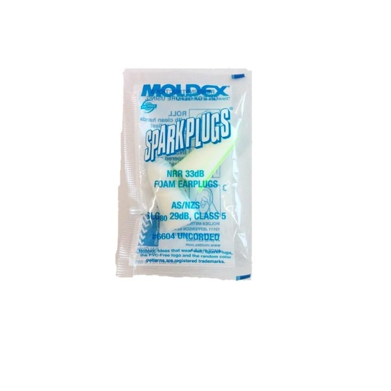 MOLDEX Earplugs 50 Pair Pack Sparkplugs Spark Plugs [MOLDEX Genuine