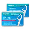 LIAMOSS Flat Line Dental Floss Picks,Ultra-Thin PTFE Gentle Line Dental
