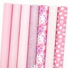 CraftsFabrics 7pcs/Set A4 (21cm x 30cm /8" x 12") Pink