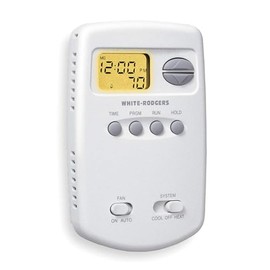 White Rodgers 1E78-151 Digital 5-Heat 2-Cool Programmable Vertical Thermostat by White Rodgers