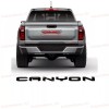 GMC 1PC Gloss Black Middle Tailgate Canyon Emblem Badge Fit