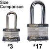Master Lock - Keyed Alike Locks 3NKALF-8 w/BumpStop Technologiy