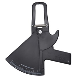 Body Fat Caliper Tape Measure Professional Double Spring for Tape Measure and Body Caliper White Instrument Clamp Measure Fat Clamp Caliper for Body Fat(Black ZFC06)