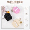 Playexen Mini Backpack Keychain, Cute Cosmetic Bag for Purse, Small