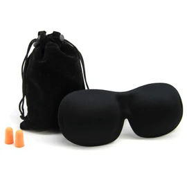 VALNEO Sleep Mask with Ear Plugs and Storage Bag - For a Deep and Restful Sleep