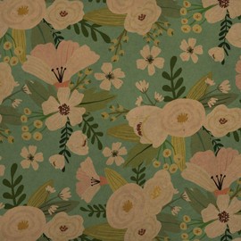 GRAPHICS & MORE Yuri Spring Flowers Premium Kraft Roll Gift Wrap Wrapping Paper