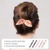 SYEYCW 5 Stück Haarknotenmacher, Haarknoten Maker, Polka Dot Bun Makers