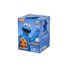 BLOKEES Sesame Street PreCOOL Cookie Monster ABS Plastic Painted Complete Figure