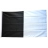 Flaggenfritze® Black and White Flag 90 x 150 cm