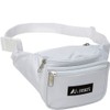 Everest Signature Waist Pack-Standard, White, One Size (044KD-WHT)
