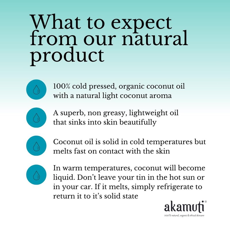 Akamuti Organic Virgin Coconut Oil 175G