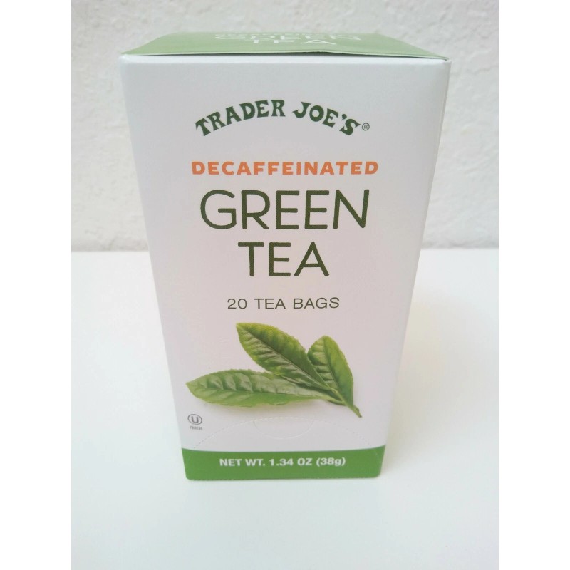 Trader Joe's 4 PACK Trader Joe's Decaffeinated Green Tea -