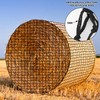 Dayimado Large Round Bale Hay Net, 6x6 Ft Sturdy Hay