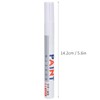 12Pcs White Paint Pen Acrylic Marker Permanent Marking Opaque Ink