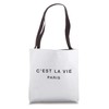 C'est la vie Paris Tote Bag