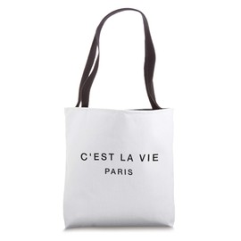 C'est la vie Paris Tote Bag