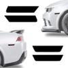NDRUSH Blackout Side Marker Lights Vinyl Tint Film Precut Overlay Front Rear Sidemarker Wrap Cover Compatible with Chevy Camaro 2010-2015