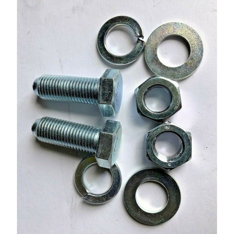 Seat Belt Bolt and Nut Fastener Kit, High Tensile (Grade