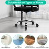 Hirate 3" Office Chair Casters Wheel with 3/8"-16UNC Threaded Stem