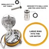LOW₂ CORNY KEG REBUILD KIT YELLOW HATCH LID Gasket Set