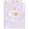 FA15502 Rilakkuma Vertical and Horizontal Index Holder (5 Pockets)