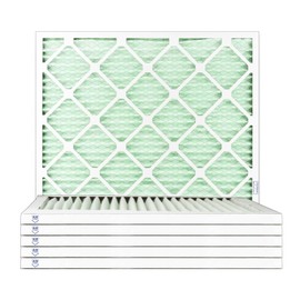 Filters Fast 12x30x1 Air Filter Merv 13, 1" AC Furnace Air Filters, Made in the USA, Actual Size: 11.75" x 29.75" x 0.75”, 6 Pack