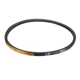 sourcing map A32 Drive V-Belts 32" Inner Length 13mm Width 8mm Thick JIS Standard A-Section Rubber Drive Industrial Transmission Belt