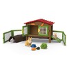 schleich Farm World 42728 Rabbit Hutch for Ages 3 and