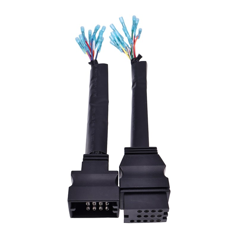 RONGPAS Snow Plow 13 Pin Harness Connector Pigtail Repair Kit