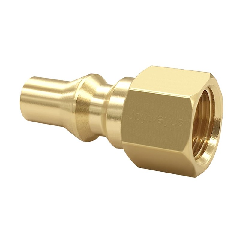 Joywayus 1/4" Quick Connect Disconnect Plug Convert to 1"-20 Male