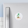 CafePress Seedling On Board Magnets 2.25" Round Magnet, Refrigerator Magnet