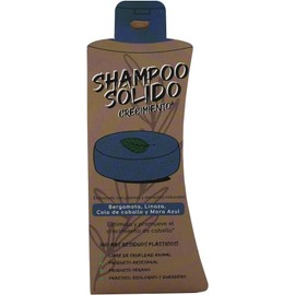 Arbol Verde Shampoo Sólido en Barra Natural Crecimiento con Bergamota, Linaza y Cola de Caballo. 50 grs.