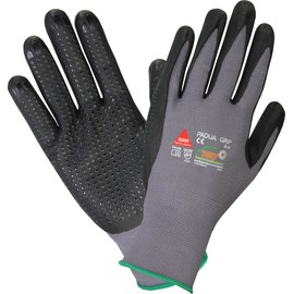 Padua Grip Rabbit Assembly Gloves with PU Coating Size 6