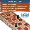 WE Games Senet Ancient Egyption Wooden Board Games, Strategy Board