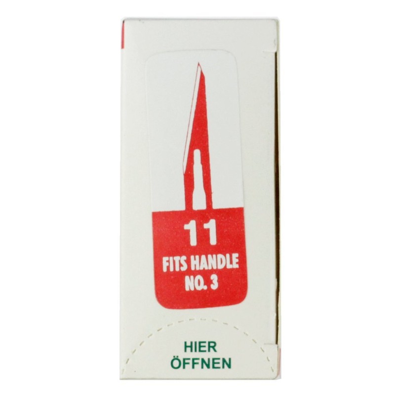 May Scalpel Blades Figure 11 for Scalpel Holder No. 3