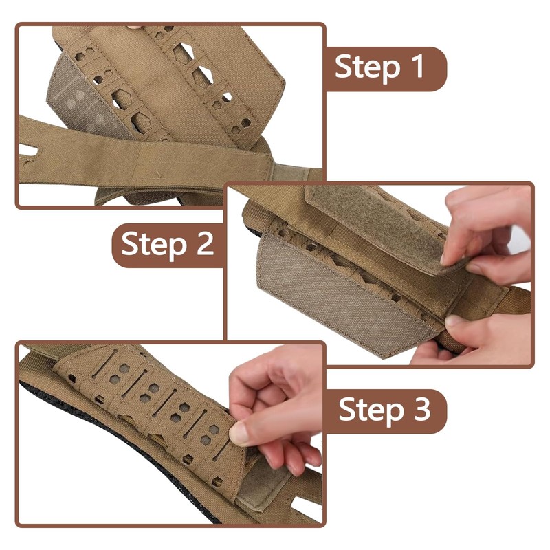 Modixun 2 Pack Shoulder Strap Pad, Breathable Backpack Strap Pads,