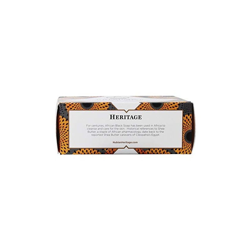Pack of 5 x Nubian Heritage Bar Soap African Black