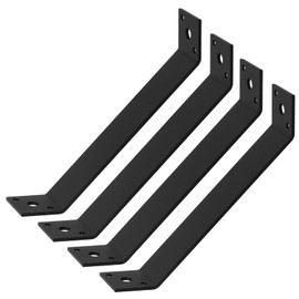 4 PCS 7-1/8"(150 mm) Inside Mount 45-Degree Angle Bracket, Inside Joint for Post and Beam, 11 Guage
