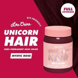 Lime Crime Unicorn Hair Cobertura completa, rosa mística