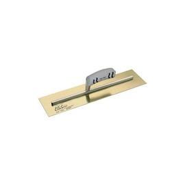 Kraft Tool CFE543PF Elite Series Five Star Golden Stainless Steel Cement Finish Trowel with ProForm Handle, 14 x 5-Inch