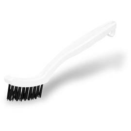 BARWALT Grout and Crevice Brush, Nylon Bristles, with Plastic Handle, Made in The USA, BWT71440