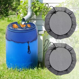 Rain Butt Net, Pack of 2, 95 cm, Adjustable Rain Butt Cover, Weatherproof Mosquito Protection, Rain Butt Cover, Protective Net Rain Butt, Protection Against Leaves, Insects (95 cm)
