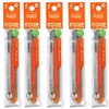 Pilot LFBKRF12EFO FriXion Ball Refill, 0.5mm, Orange, 1 Pack x
