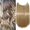 Hair Extensions, 1 Braid, Hair Thickening, Smooth with Invisible Wire