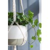 THJOPOKEEL Lainel Plaster Hooking The Indoor Wall -Mounted Flowerpot Basket