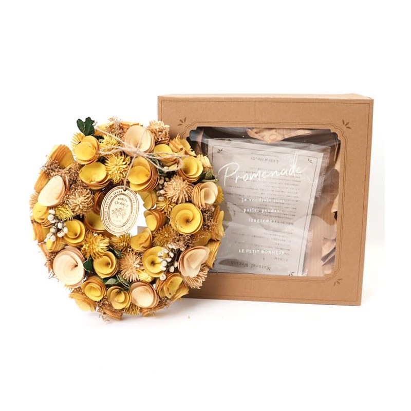 One Color Wreath M Wreath Black