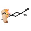 AMAGABELI GARDEN & HOME 26" Long Firewood Tongs Log Grabber