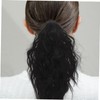 WOONEKY Ponytail Wig Long Curly Hair Extensions Clip-on Ponytail Hair