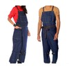 Under NY Sky Pottery Cross-Back Apron (Blue Denim)