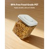 EQI Airtight Food Storage Container with One-Touch Lid, 2.8 QT